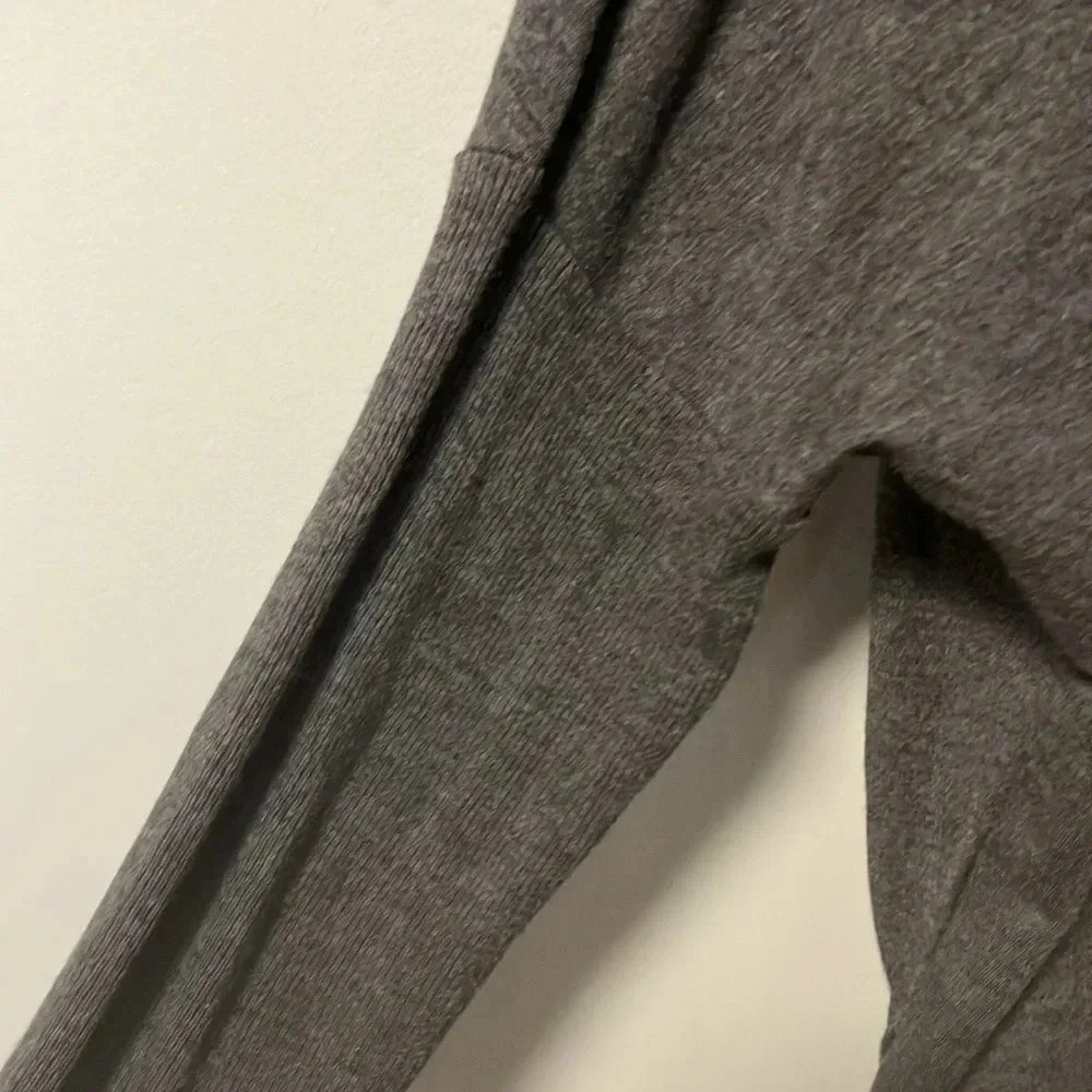 Athleta Grey faux wrap hooded sweater - Picture 4 of 5